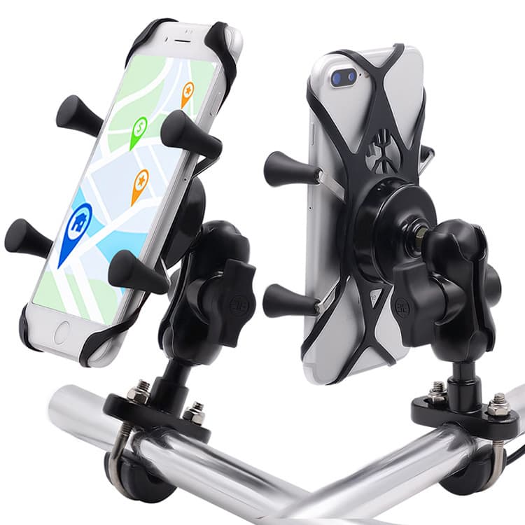 Soporte Aluminio para Móvil Moto/Bicicleta