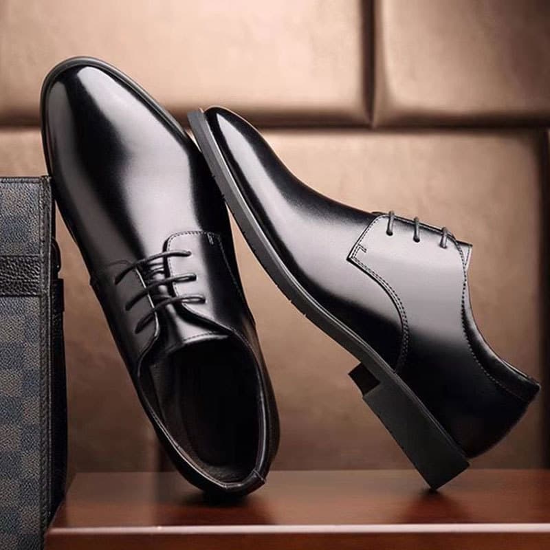 Zapatos Oxford de Cuero Genuino para Hombre