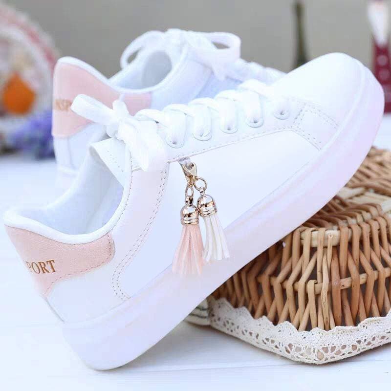 Zapatillas Deportivas Mujer Malla Blanca Casual Cómodas