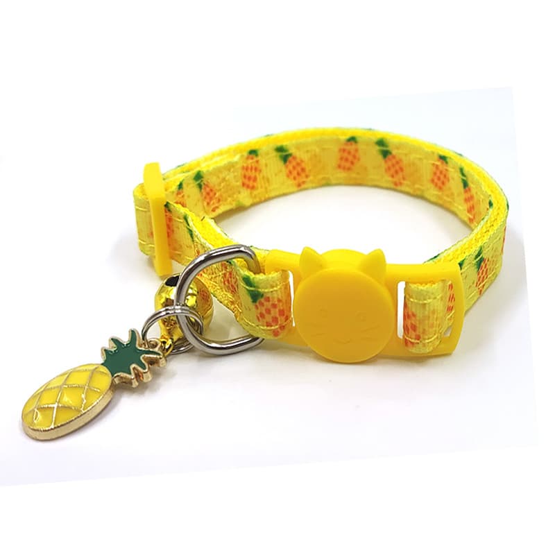 Collar para Gato con Campana y Patrón Divertido