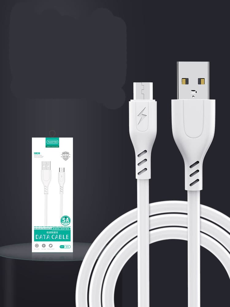 Cable USB-C 5A Carga Rápida Compatible Android y Apple