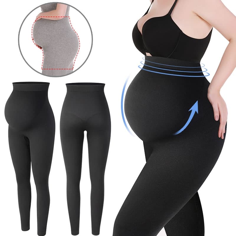 Leggings premamá de cintura alta para embarazadas
