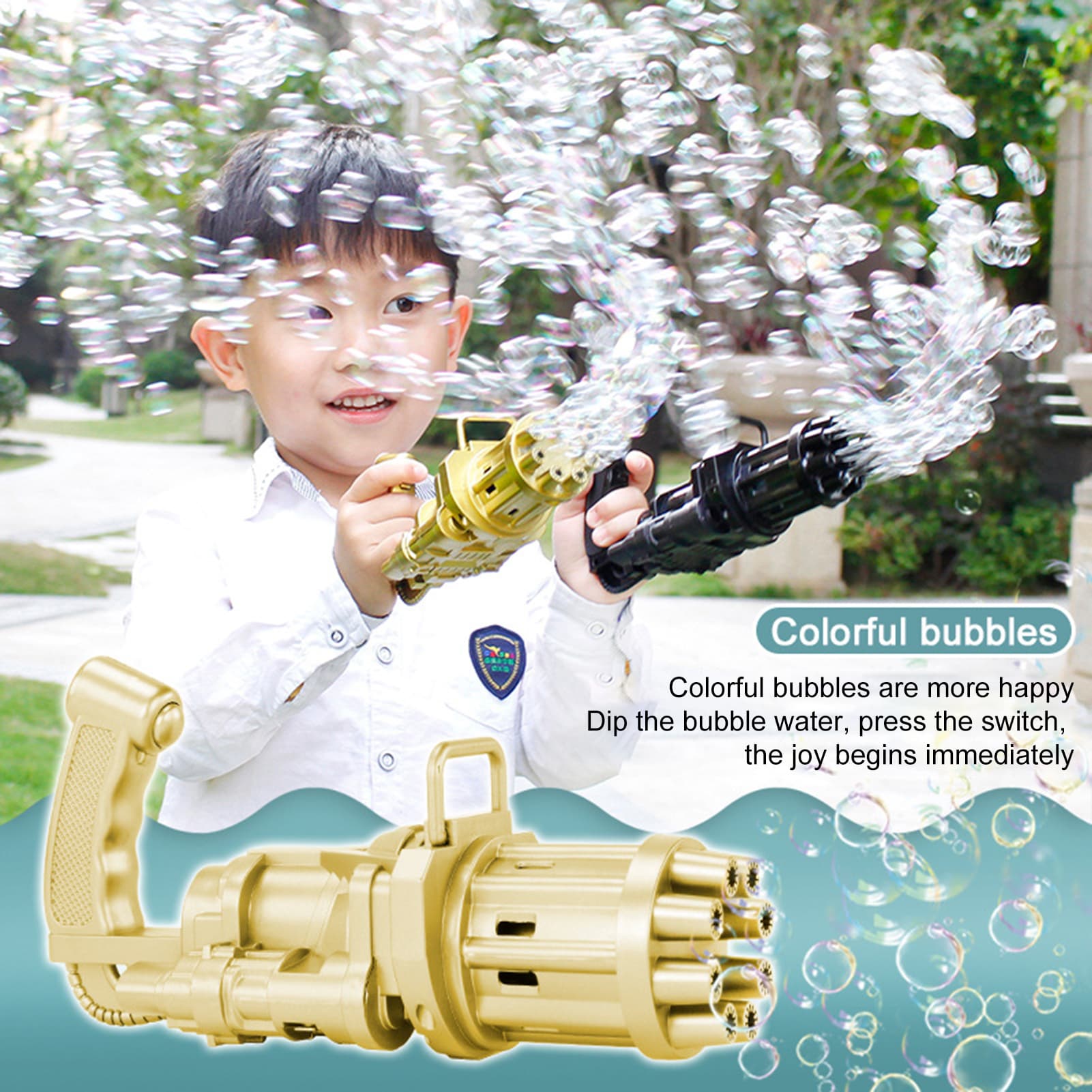 Máquina de Burbujas Chicle para Niños