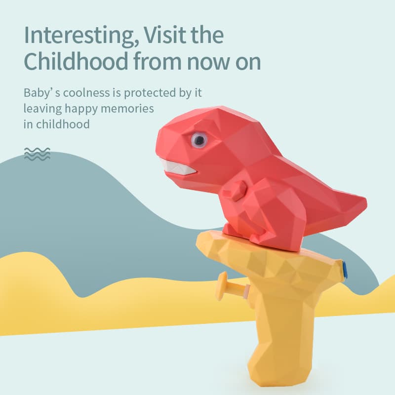 Pistola de Agua Dinosaurio de Juguete Infantil