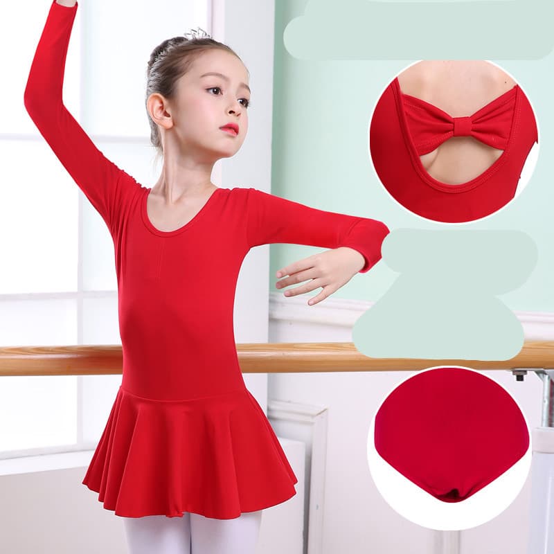 Vestido de Danza Infantil con Tutú para Niña