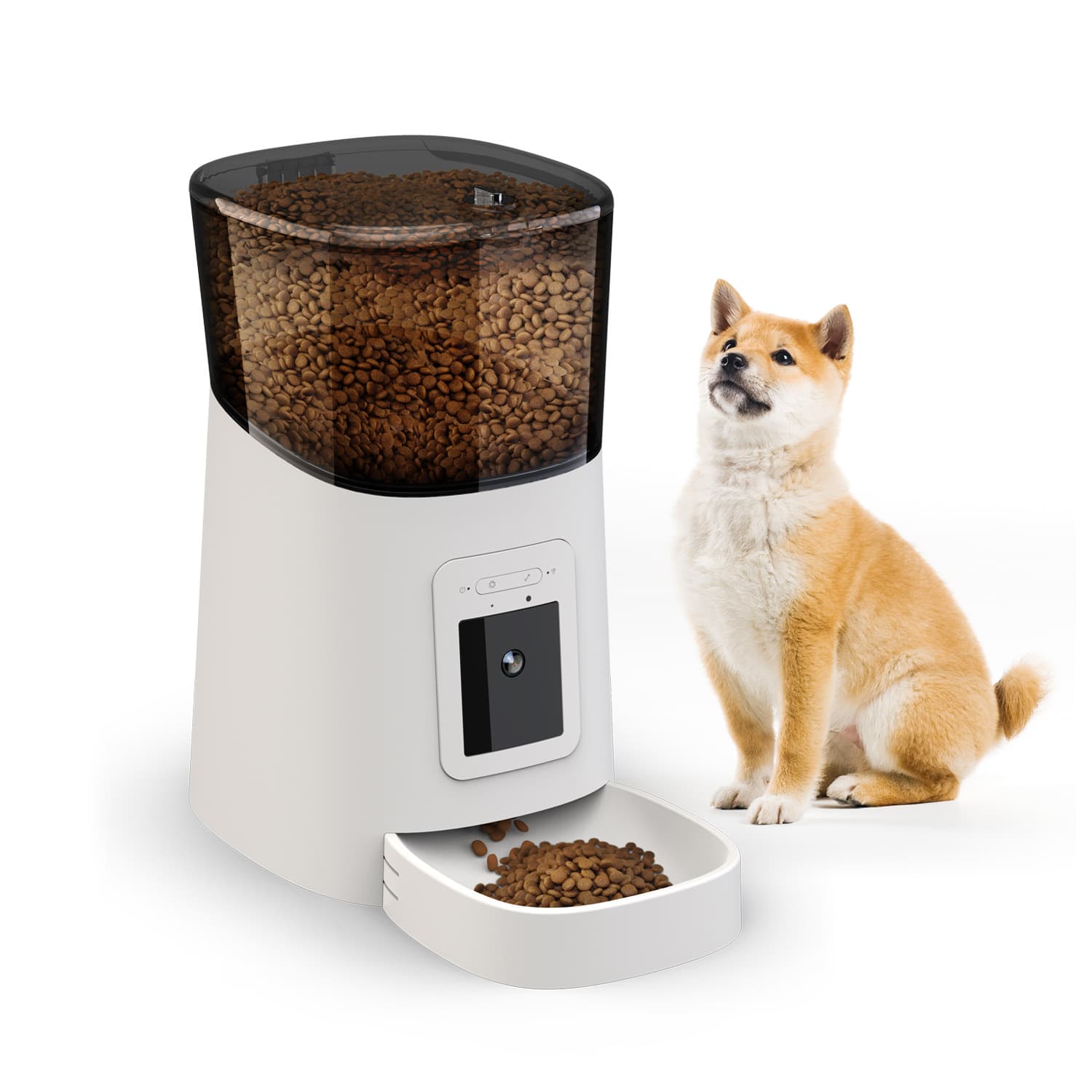 Comedero Automático para Mascotas con Cámara