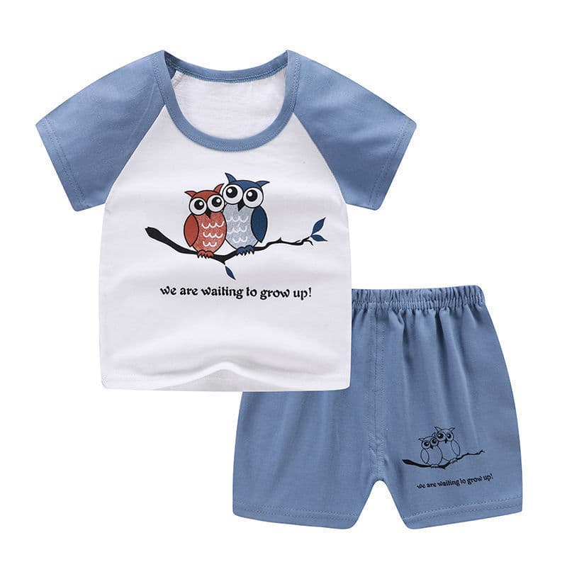 Conjunto de Ropa Infantil 2 Piezas - Camiseta y Pantalón Corto