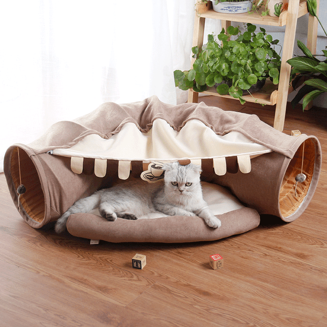 Túnel Interactivo para Gatos y Mascotas