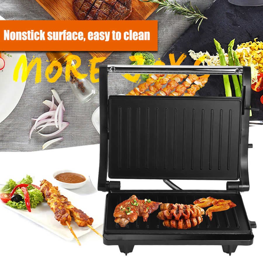 Parrilla Eléctrica Antiadherente sin Humo para Cocina