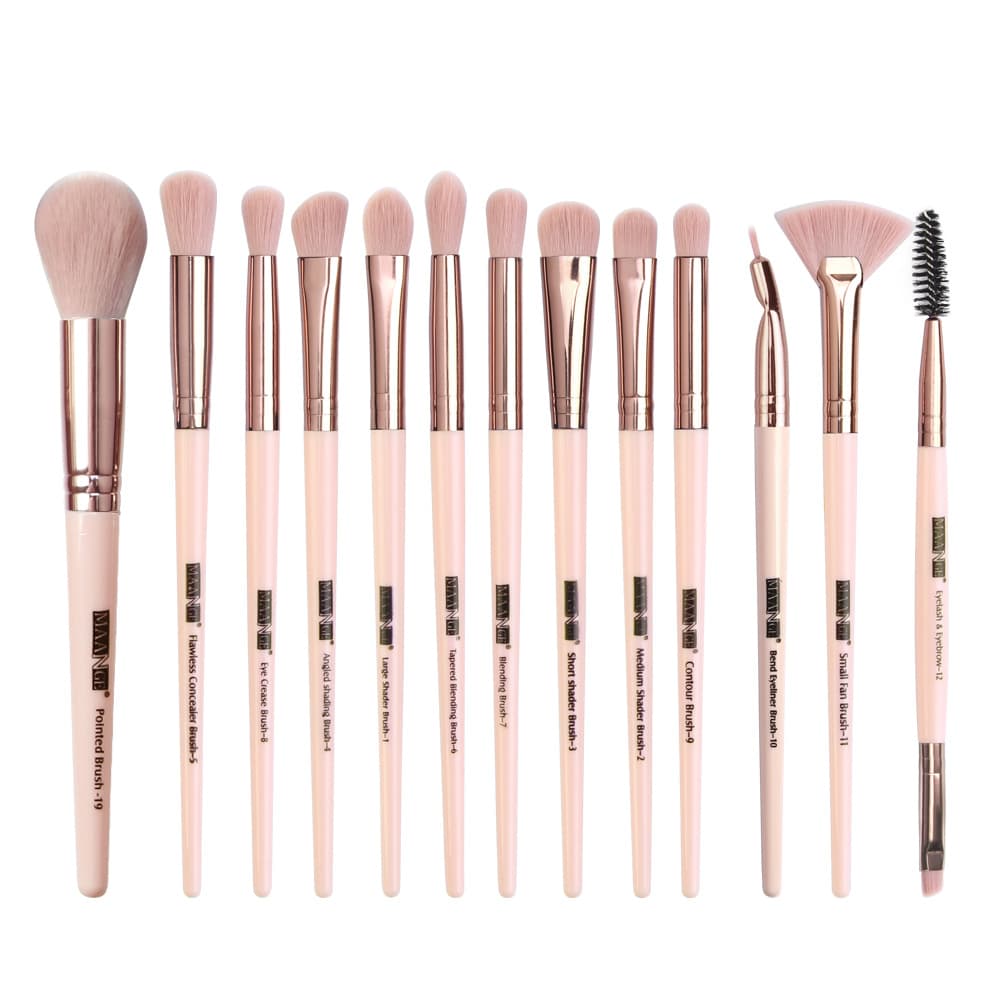 Set de 13 Brochas de Maquillaje Profesional Maange
