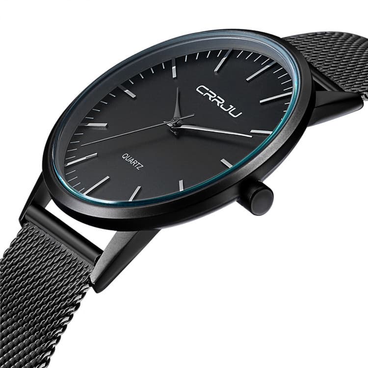 Reloj de cuarzo casual unisex de negocios