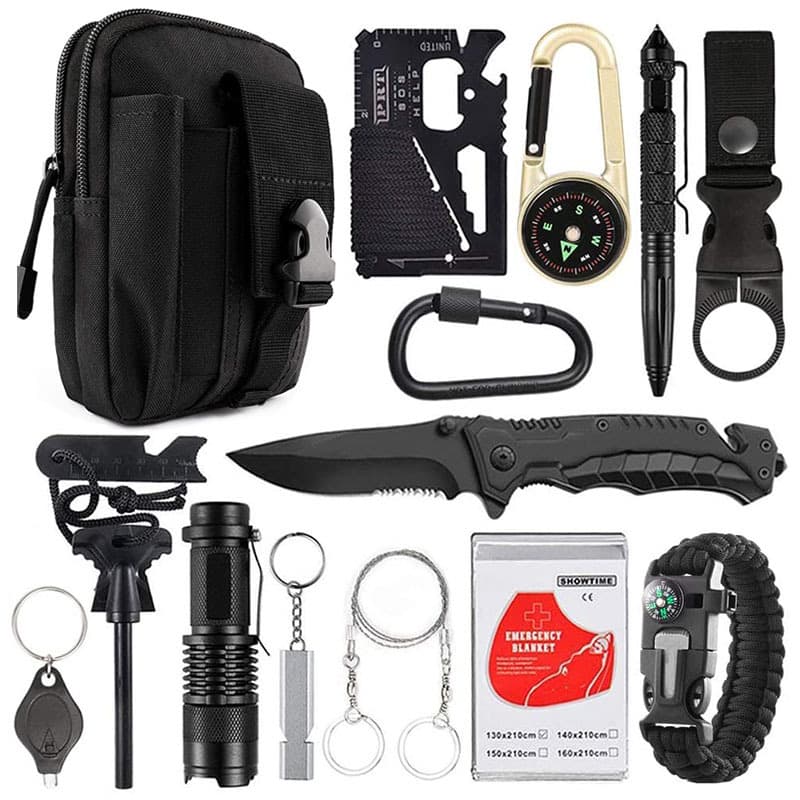 Herramienta Multiusos para Camping y Supervivencia