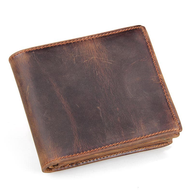 Cartera de Cuero Genuino para Hombre