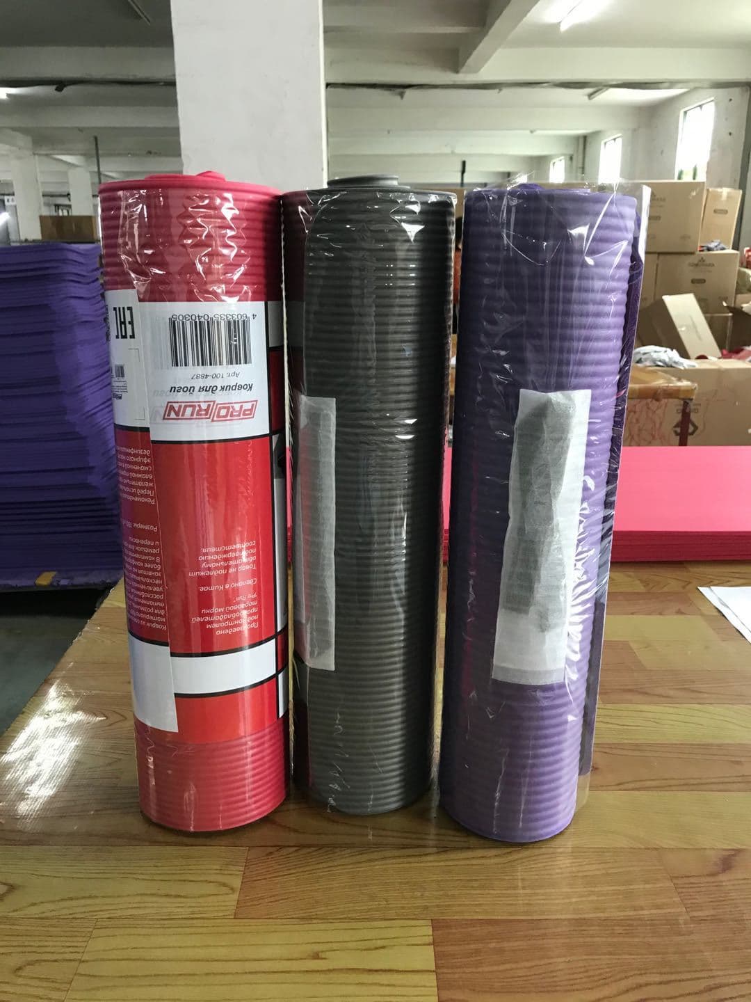 Colchoneta de Yoga NBR Rayada