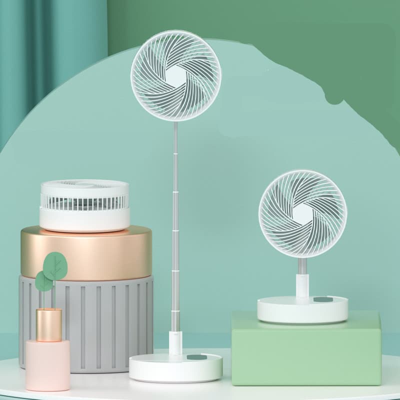 Ventilador Portátil Retráctil con Carga USB