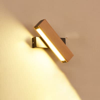Lámpara de Pared LED Madera Ajustable