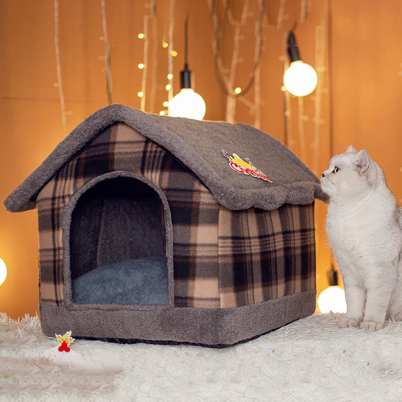 Caseta para Perros y Gatos Cuatro Estaciones