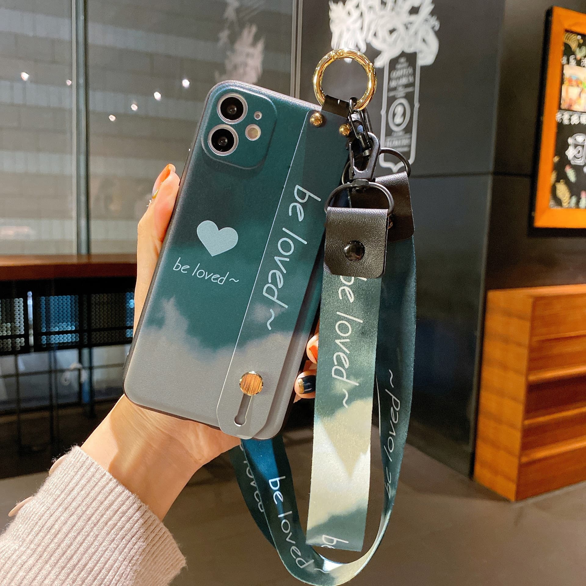 Funda Teléfono con Brazalete Acuarela