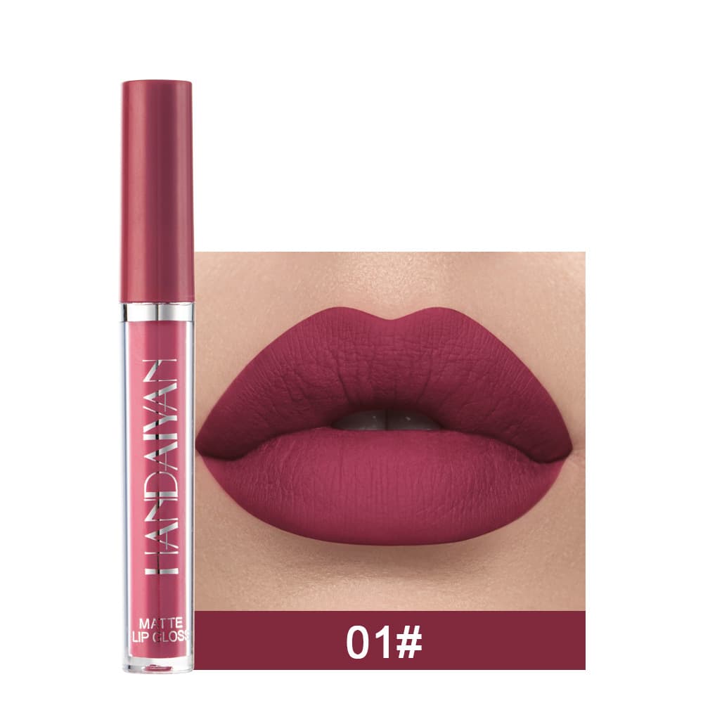 Brillo de Labios Líquido Matte Anti-transferencia