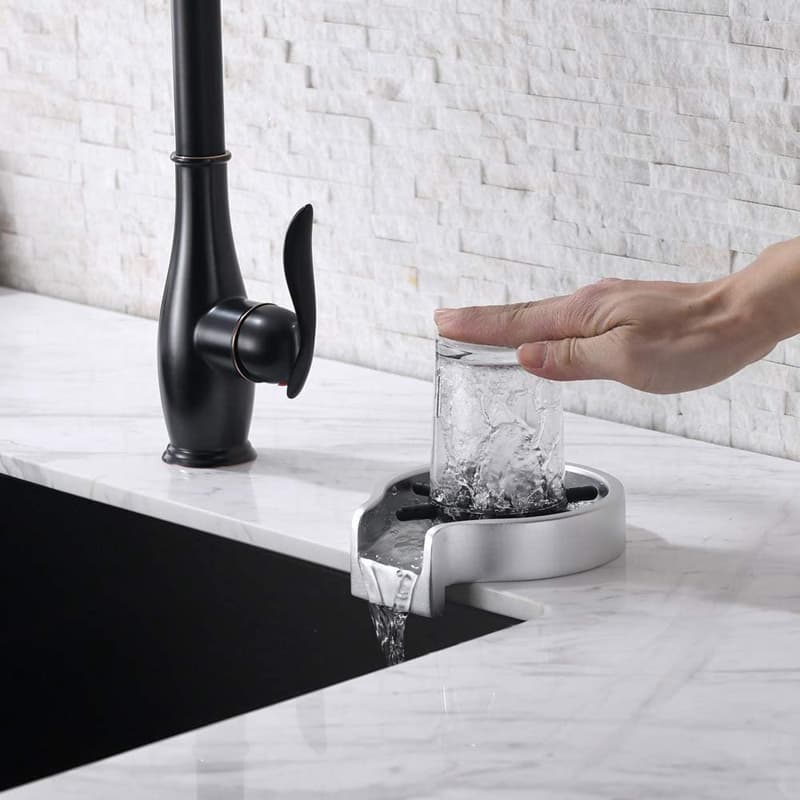 Lavador de Tazas Automático de Alta Presión Acero Inoxidable