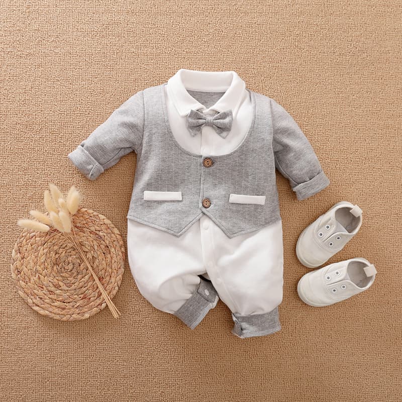 Traje de Bebé Caballero con Mangas Largas