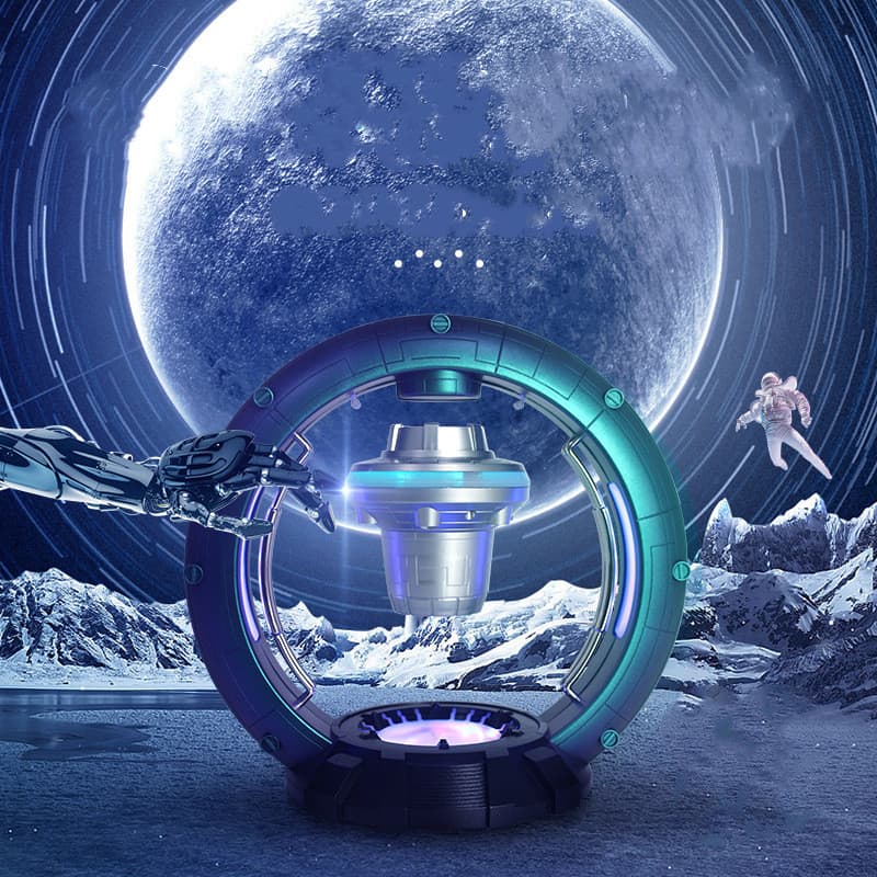 Altavoz UFO Levitación Magnética con Luz Respirable