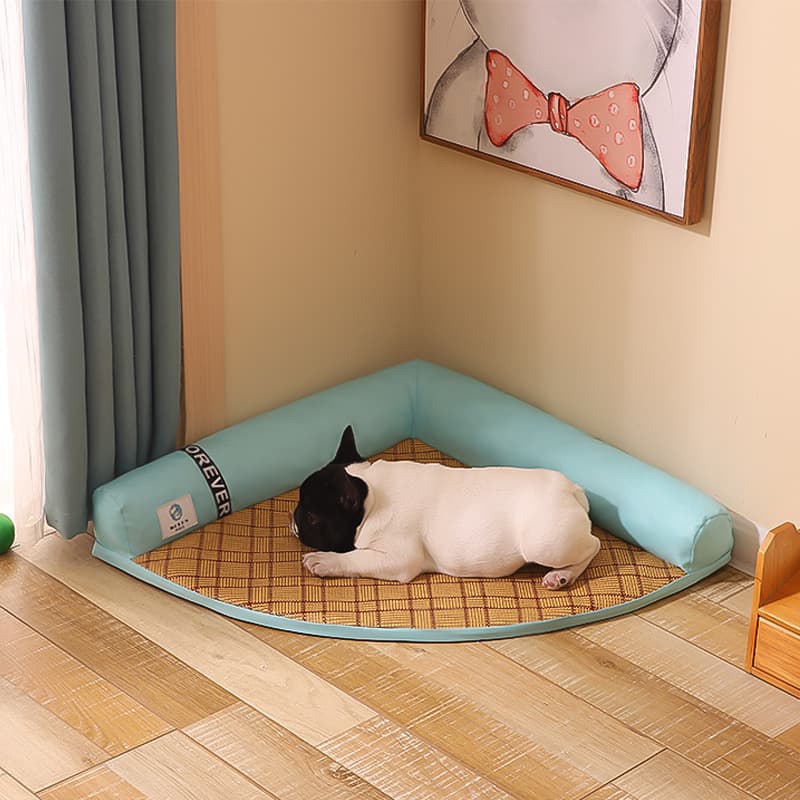 Cama Refrescante de Bambú para Mascotas