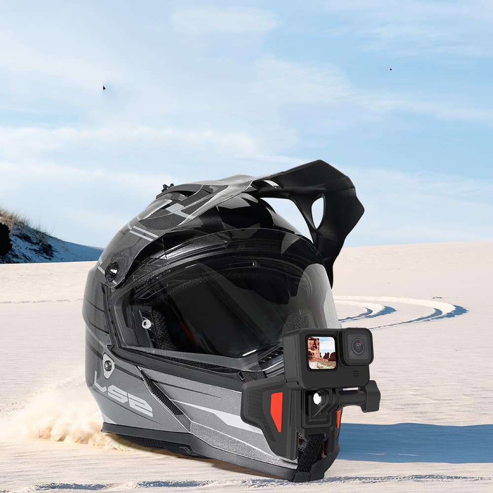 Soporte de Casco para GoPro - Correa de Barbilla