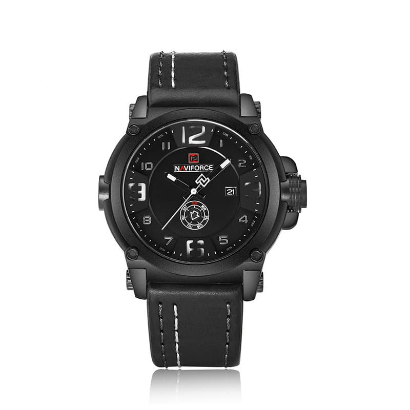 Reloj de Pulsera Hombre Cuarzo Calendario Resistente al Agua