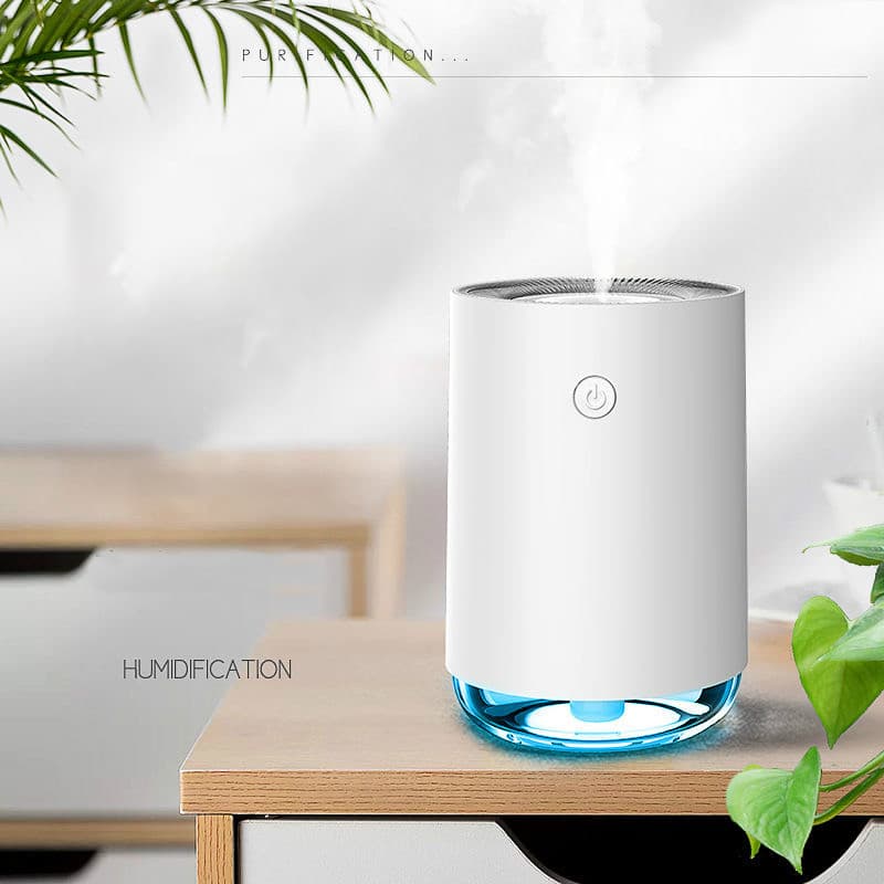 Humidificador Difusor con Luz Nocturna