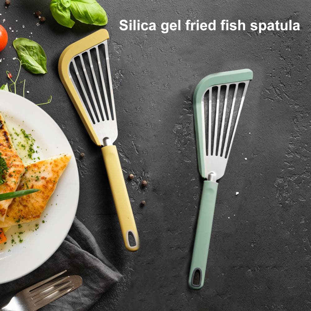 Espátula Antiadherente para Pescado con Ranuras