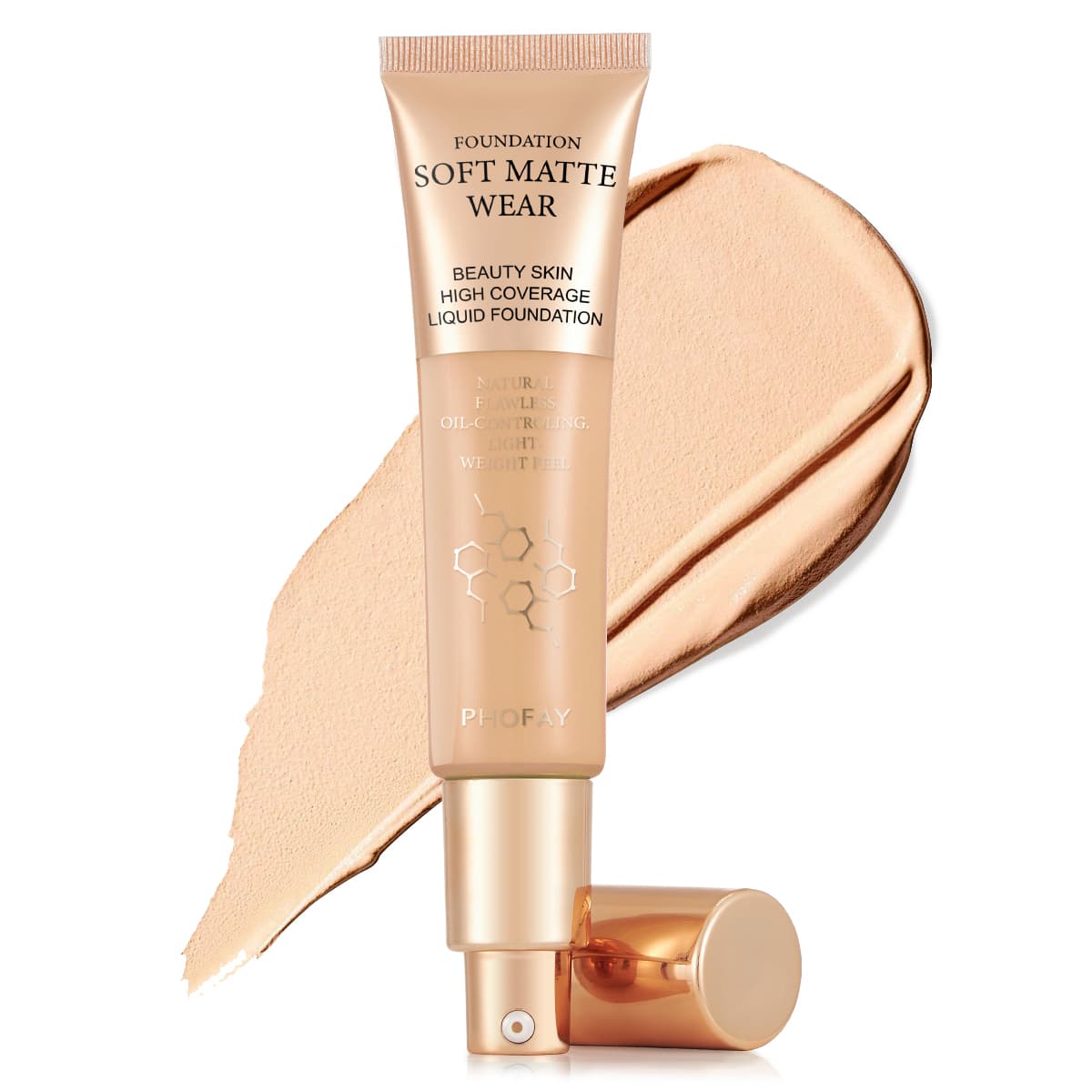Base de Maquillaje Full Coverage PHOFAY