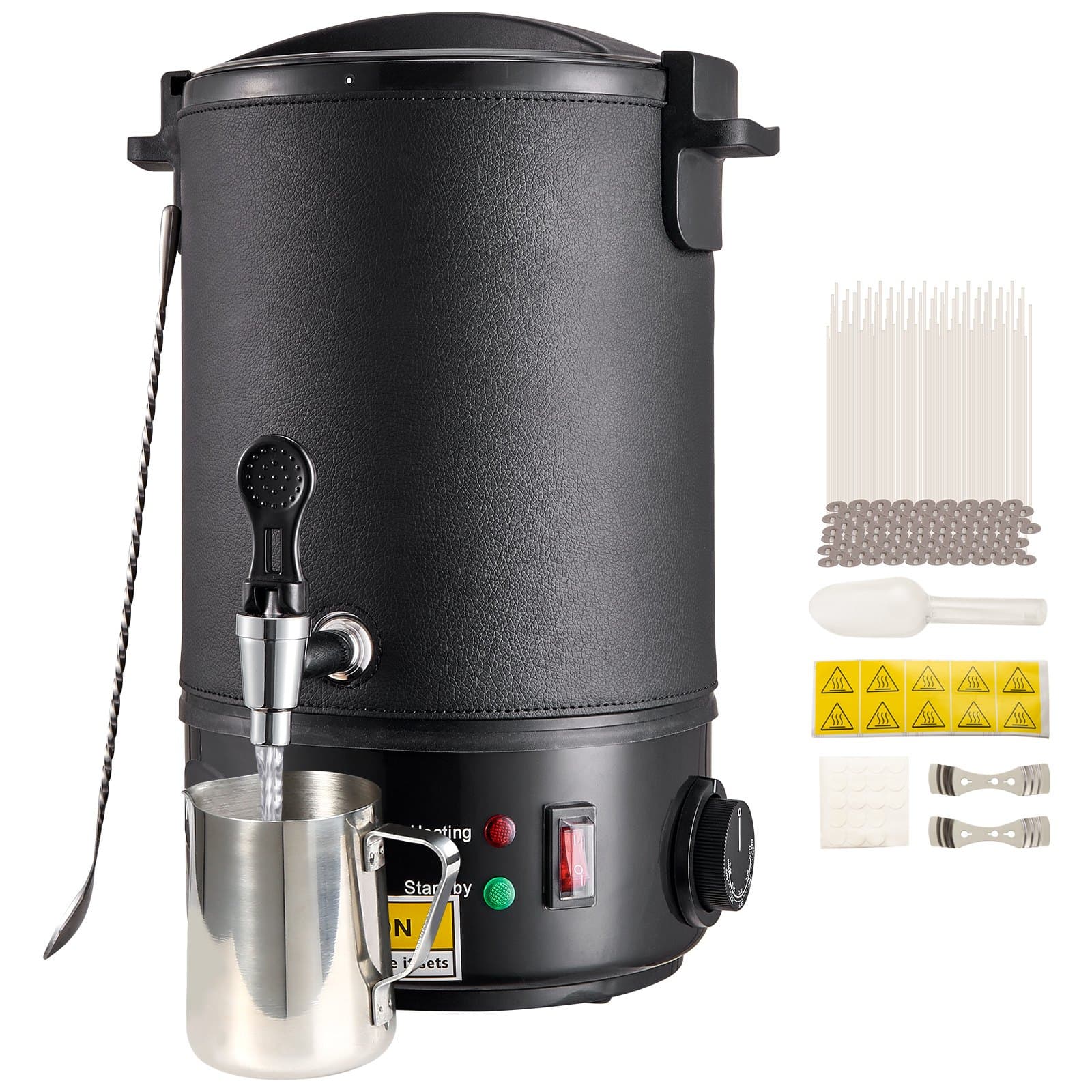 Fundidor de Cera Eléctrico 6,5L con Control de Temperatura