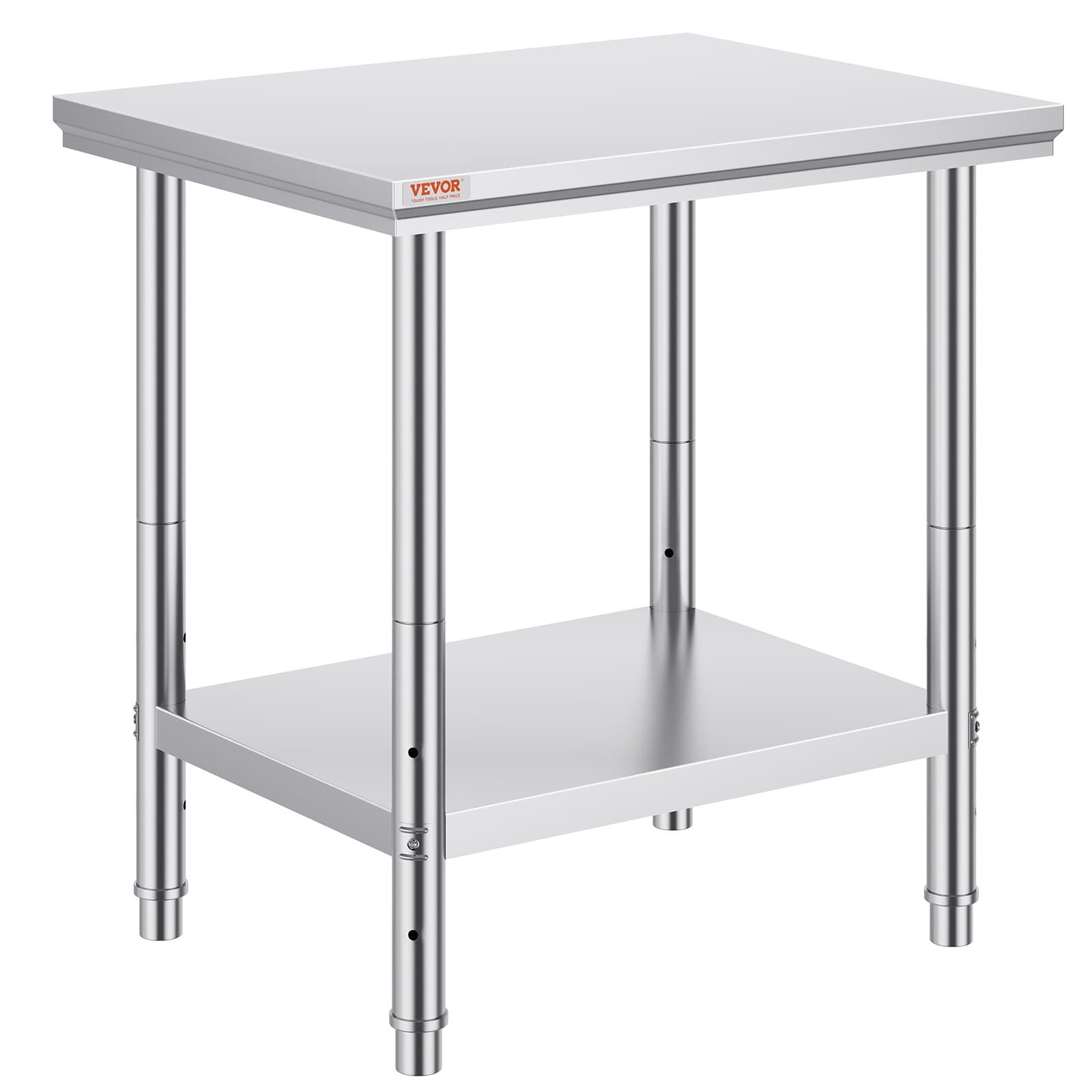 Mesa de Trabajo Acero Inoxidable 24x30x32 Pulgadas