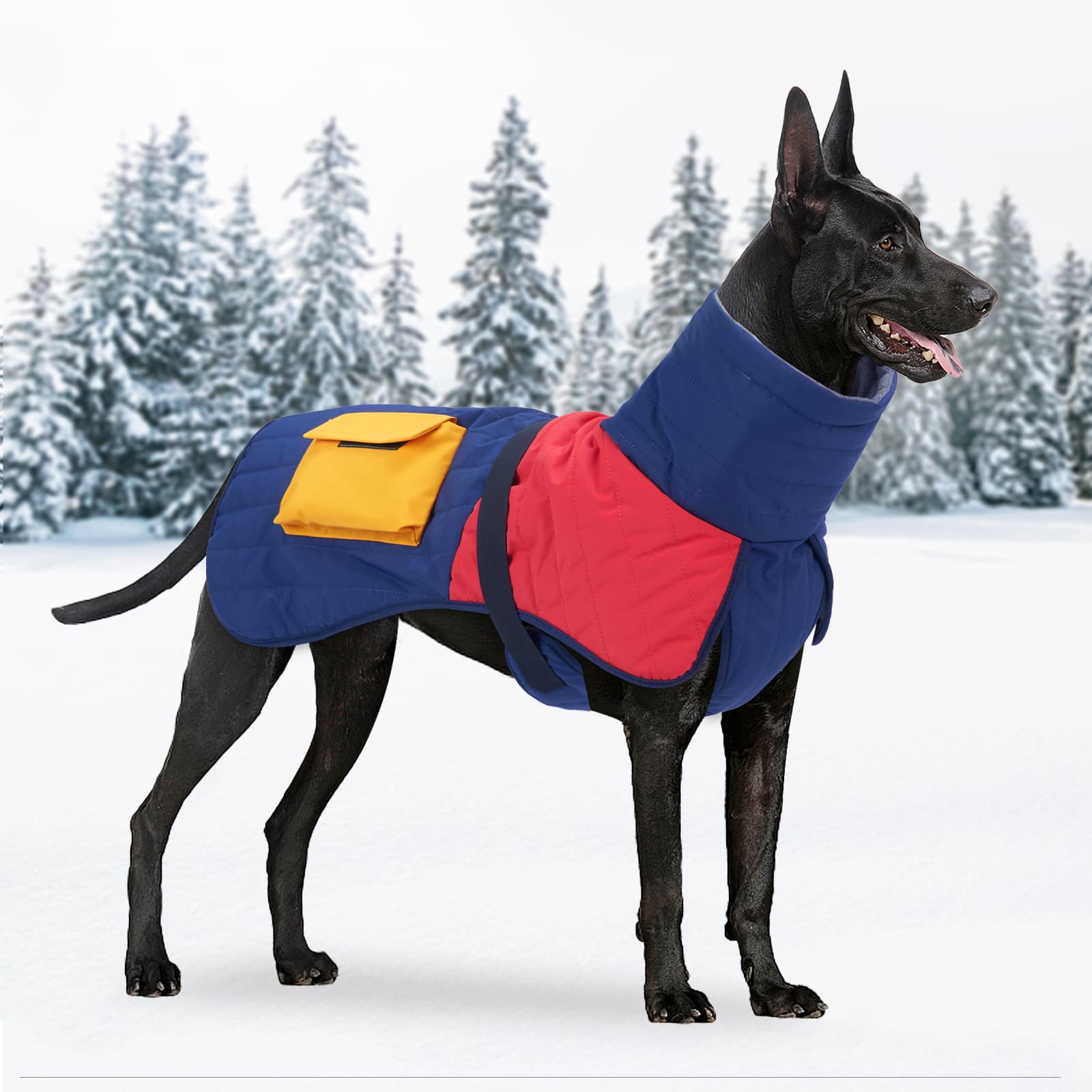 Abrigo Acolchado de Invierno para Perros