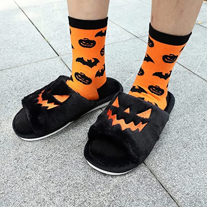 Pantuflas de Casa Invierno Halloween Mujer