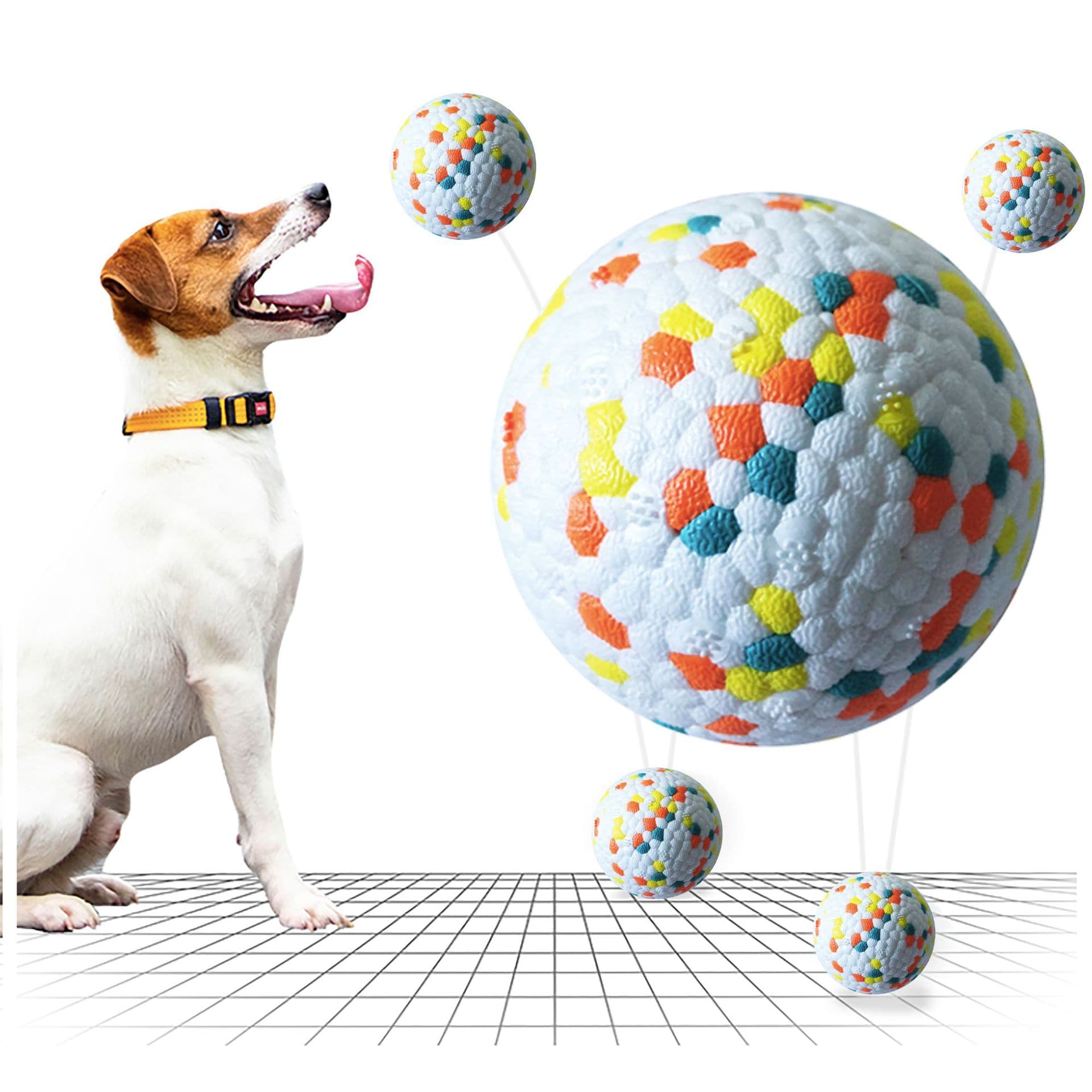 Pelota Interactiva para Masticar - Juguete Dental Perros