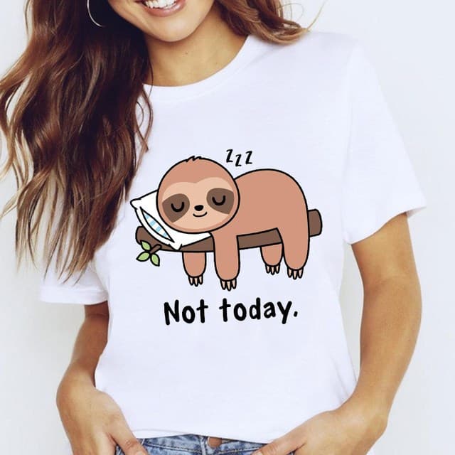 Camiseta Harajuku Estrellas para Mujer Blanca