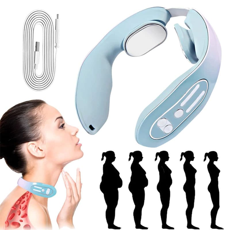 Masajeador de Cuello EMS con Calor e Inteligencia Artificial