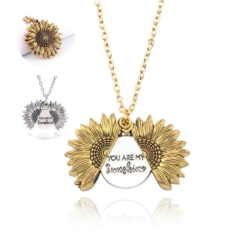 Collar Girasol You Are My Sunshine Unisex