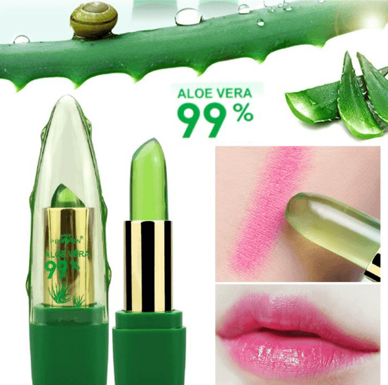 Bálsamo Labial Gel Aloe Vera Cambia de Color