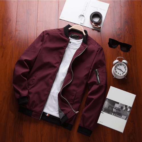 Chaqueta Béisbol Casual Hombre Uniforme Tendencia