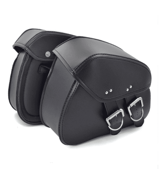 Bolsas de Cuero PU para Motocicleta - Alforjas de Montura