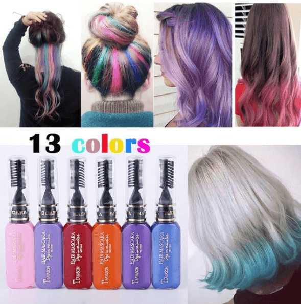 Máscara Colorante Temporal para Cabello