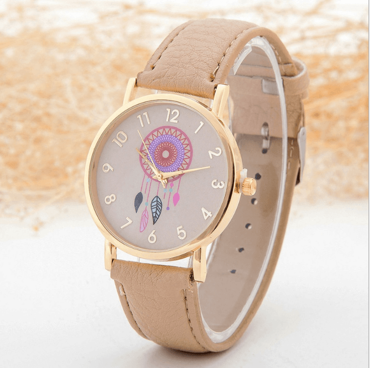 Reloj de Dama Globo Decorativo con Pulsera