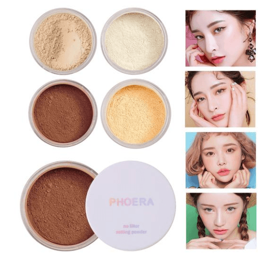 Polvo Facial Translúcido Fijador de Maquillaje