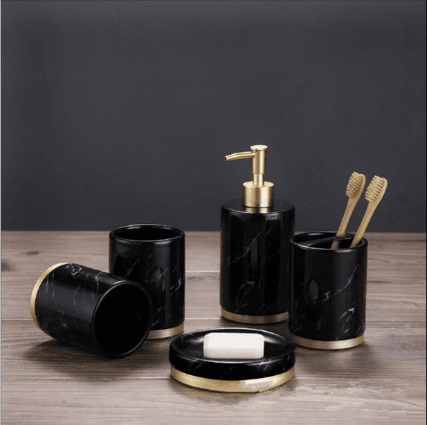 Set de Baño Cerámico Premium