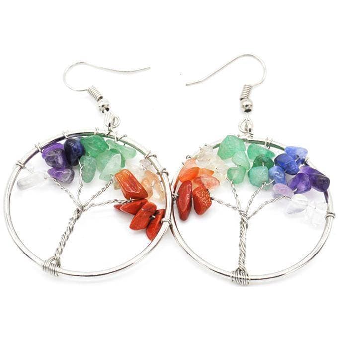Pendientes Árbol de Cristal Crushed Stone