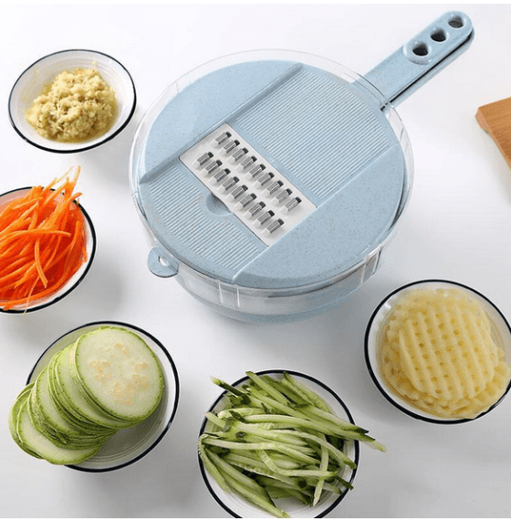 Mandolina Multifunción 8 en 1 para Verduras