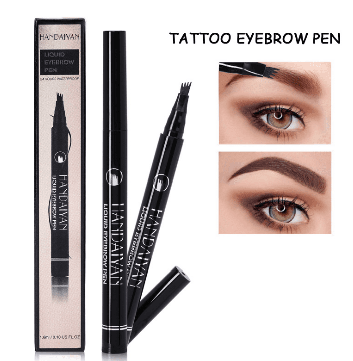 Lápiz Microblading Cejas Impermeable Punta Bifurcada